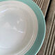 4 turquoise plates St Amand Ceranord
