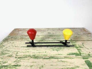 Wall coat rack double 60s