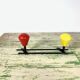 Wall coat rack double 60s