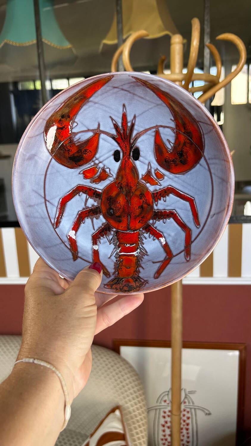 Plate No. 1 Lobster Monique Brunner Vence