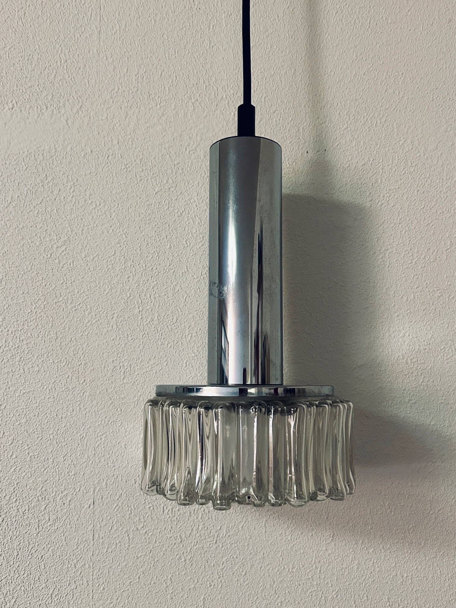 pair of bubble suspensions Staff lights 1970