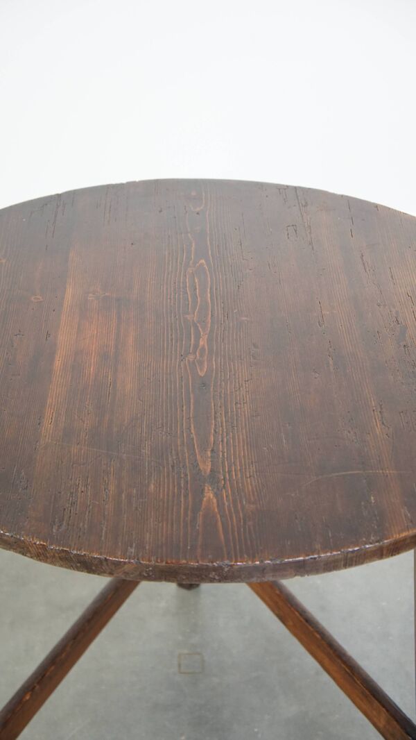 Table d'appoint anglaise en pin, fin du XVIIIe siècle