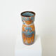 Rare glazed ceramic vase signed Accolay Maya collection around 1950
