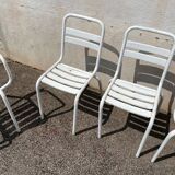 Set of 4 Tolix chairs/armchairs