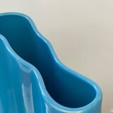 Biomorphic ceramic vase