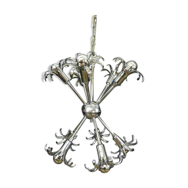Lampe suspendue moderne 'Fleurs de Spoutnik'