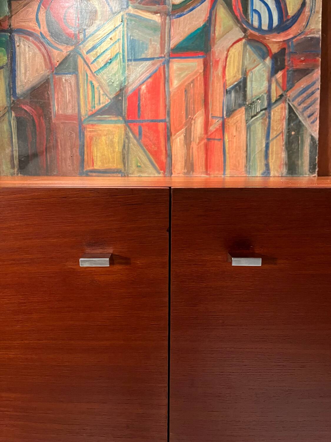 Teak sideboard from around 1960, designed by Pierre Guariche.