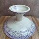 Large compotier Longwy Verveine in earthenware – antique