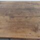 French dining table made of fruitwood from the early 19th century