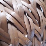 Wicker storage basket paper basket