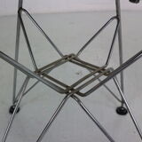 "DKR-2" Set of 4 Wire Chairs 'Bikini' by Eames for Herman Miller, 1960