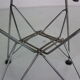 "DKR-2" Set of 4 Wire Chairs 'Bikini' by Eames for Herman Miller, 1960