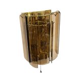 Wall lamp sconce in Hollywood Regency style, Sölken Leuchten, Germany, 1980