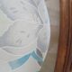 Vintage lot of 2 woven bamboo rattan armchairs - Curved wood - 1980s