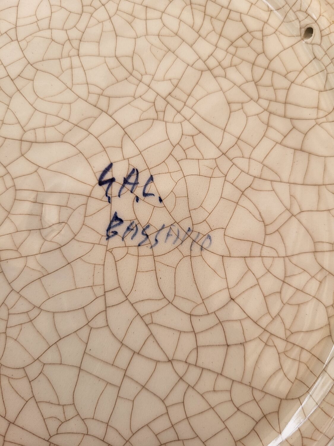 Bassano decorative plate