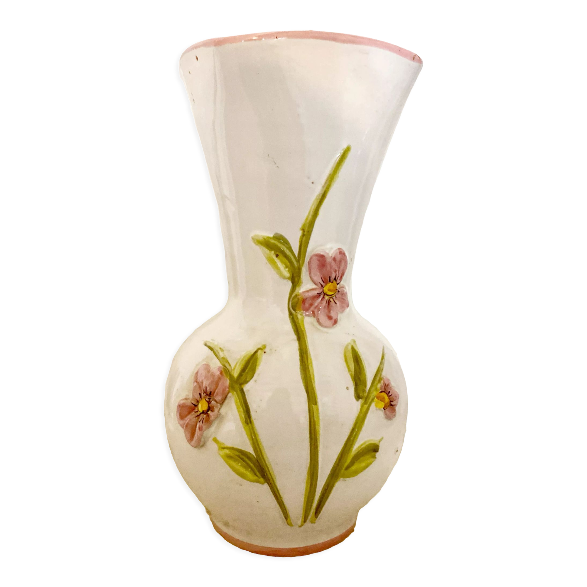 Italian ceramic vase