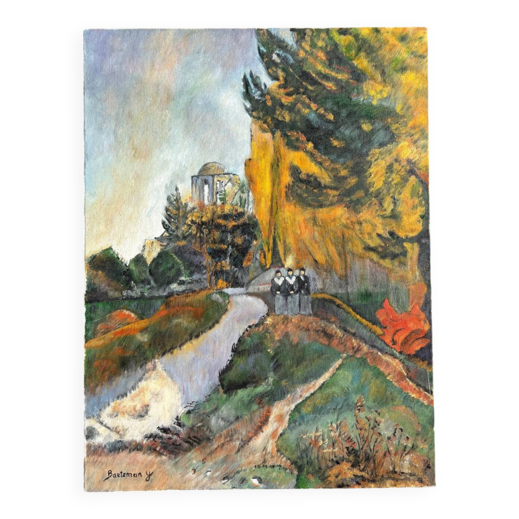 Tableau peinture à l’huile reproduction de Gauguin