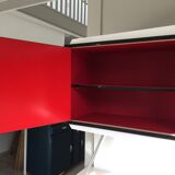 Formica vintage buffet feet compass