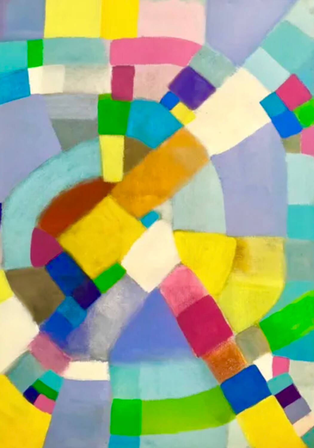 Abstract Coloured Painting