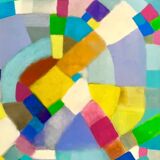 Tableau Abstrait Coloré