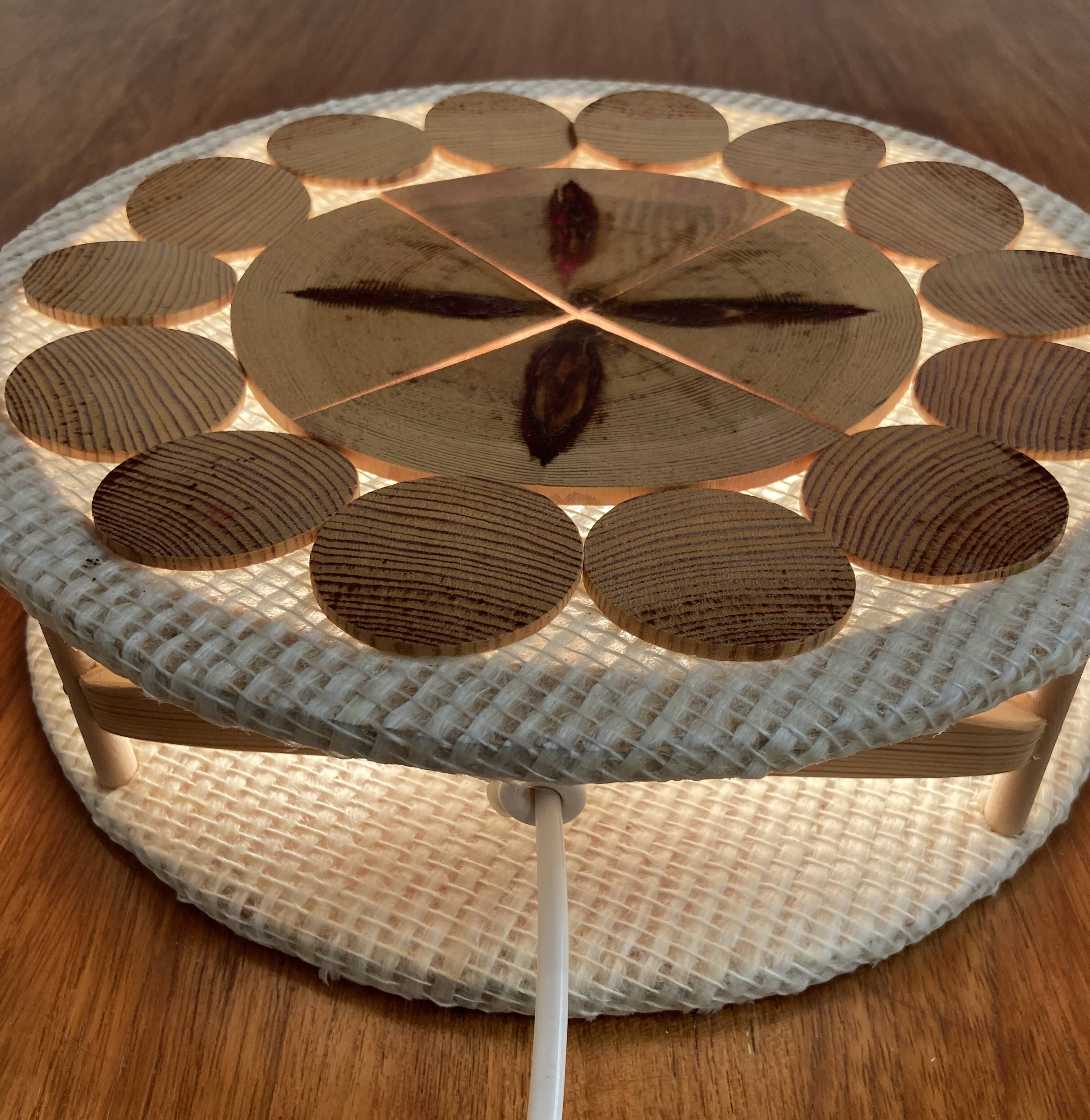 1950s Scandinavian applique design.