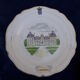 11 plates of earthenware from Gien model Châteaux de la Loire ar 22 cmmoiries diam