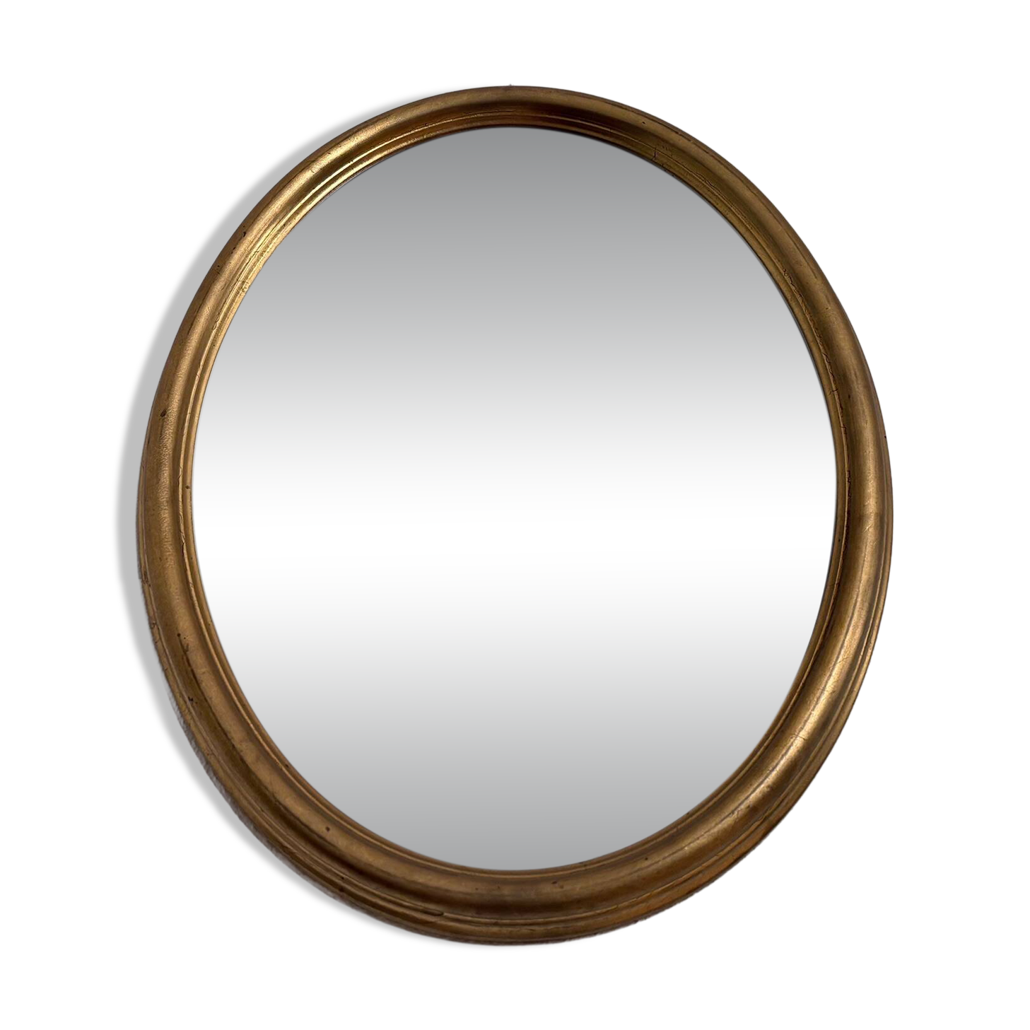 Mirror in a gilded wooden frame, Germany, 1960s