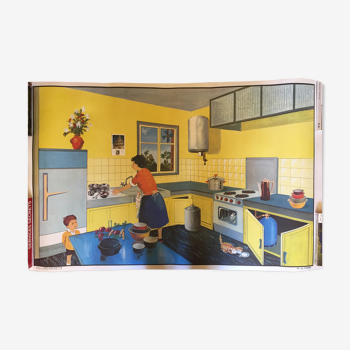 Show "The kitchen", Hachette 60x90cm