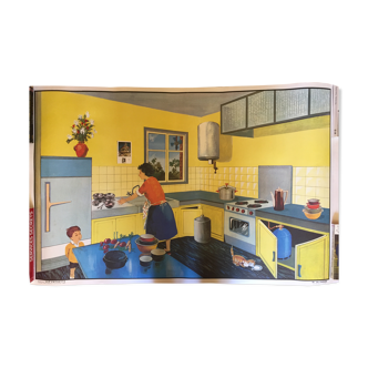 Show "The kitchen", Hachette 60x90cm