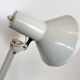 Vintage White Italian Architect Table Lamp, 1970s