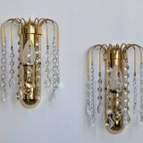 Pair of Italian wall lights