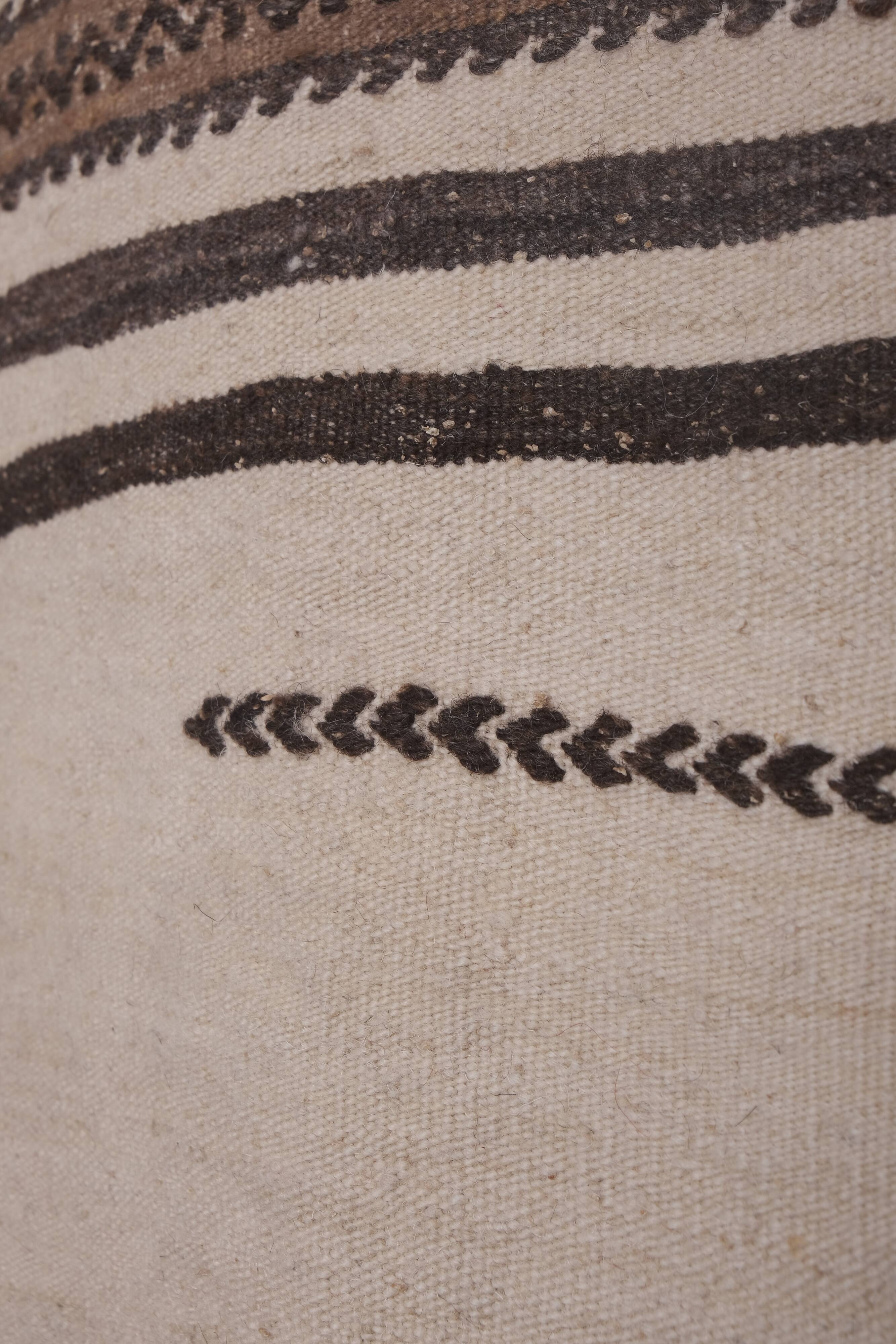 Vintage Turkish rug from Oushak, hand-woven 76x610 cm