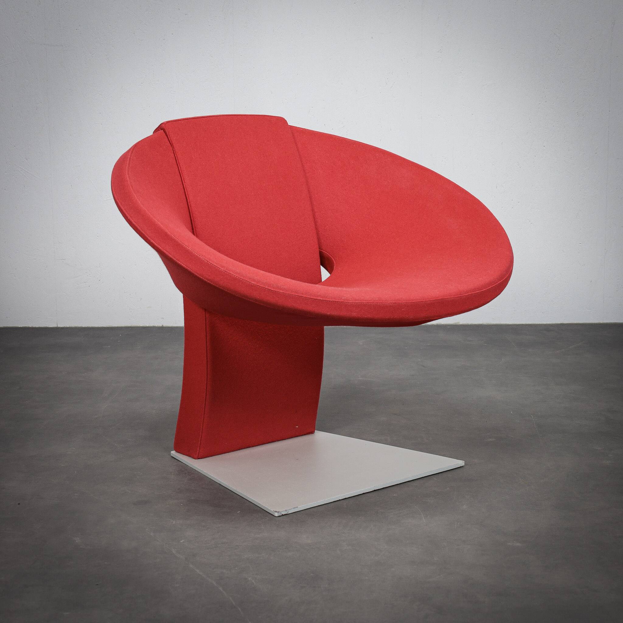 Chaise longue sculpturale contemporaine extrêmement rare, Italie, années 1990