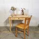 Bureau en bois brut