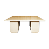 Low table in travertine, Italy, circa 1970