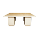 Low table in travertine, Italy, circa 1970