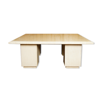 Low table in travertine, Italy, circa 1970