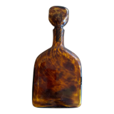 Carafe léopard en verre soufflé 1960