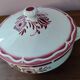 Sarreguemines earthenware soup tureen