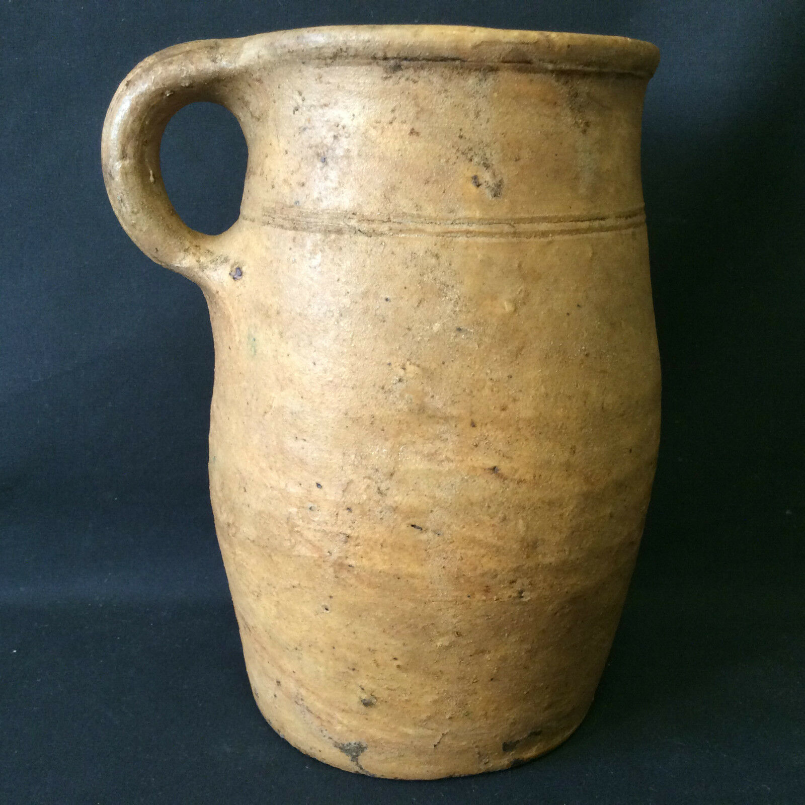 19th century earth oil jar