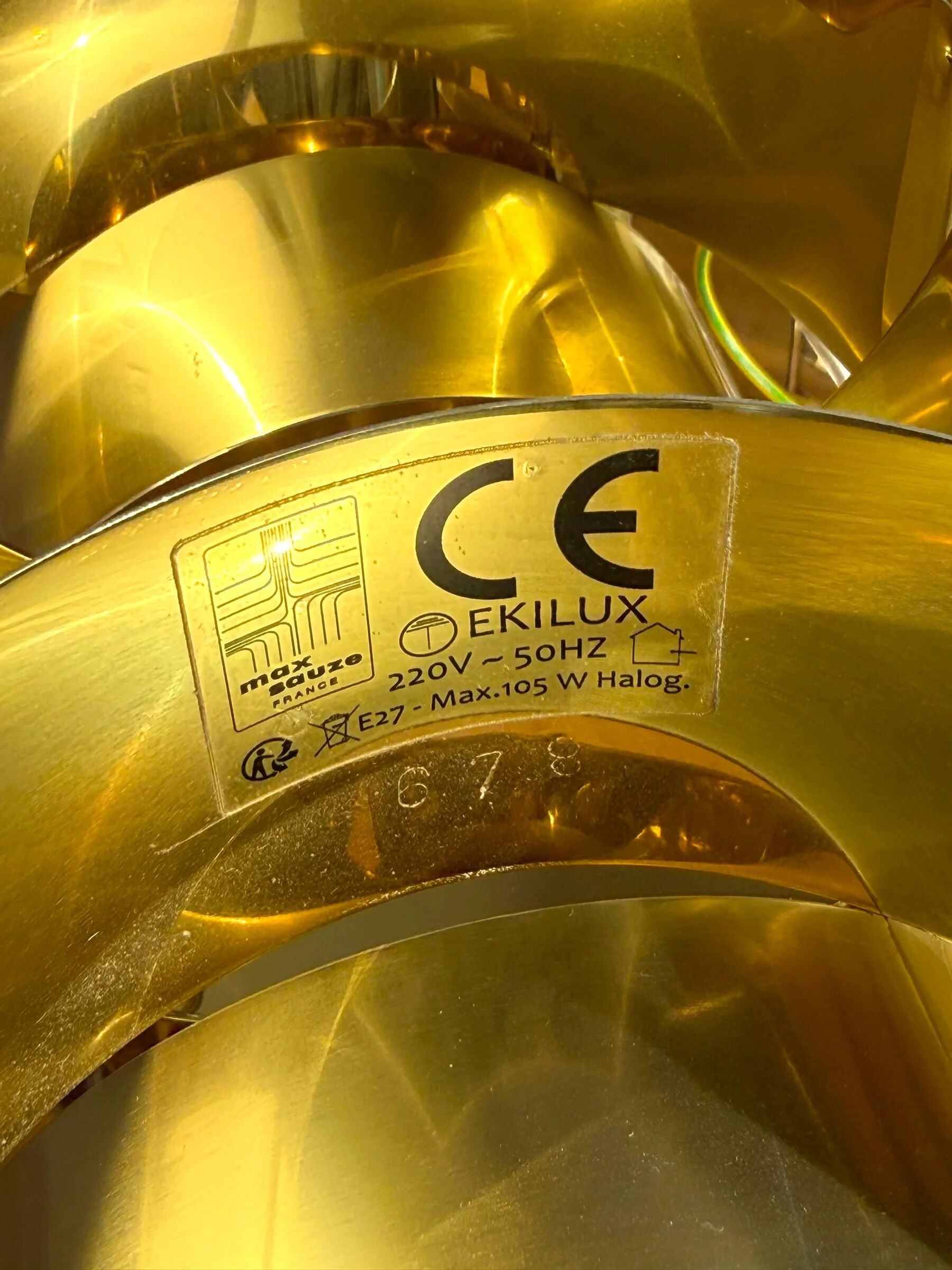 Atlas wall sconces by Max Sauze, France