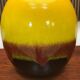 Large glazed ceramic art table lamp from Aro, West-Germany, 1960s