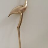 Great blue heron brass dore 46 cm