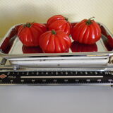 Old metal and chrome metal balance - Krups brand - 1960s