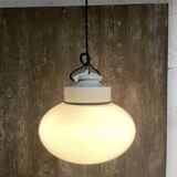 Vintage porcelain hanging lamp.
