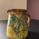 Provençal pitcher in ceramic signed Galtié – olive leaf decoration
