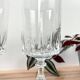 2 verres à eau cristal d'Arques modèle Louvre