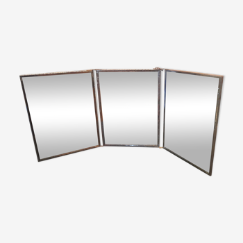 Miroir triptyque  64x27.5cm