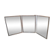 Triptych mirror  64x27.5cm