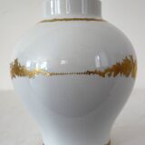 White porcelain vase with Kaiser decoration, West Germany, 1970s